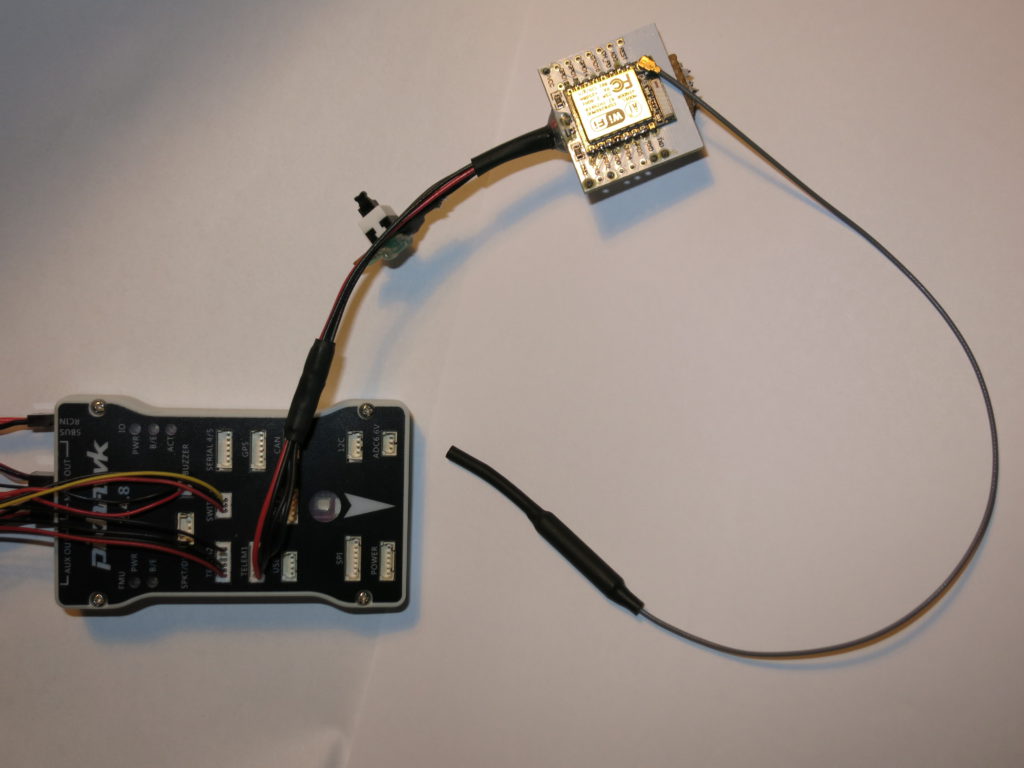 Adding Wi-Fi telemetry to the Pixhawk flight controller with an ESP8266 ...